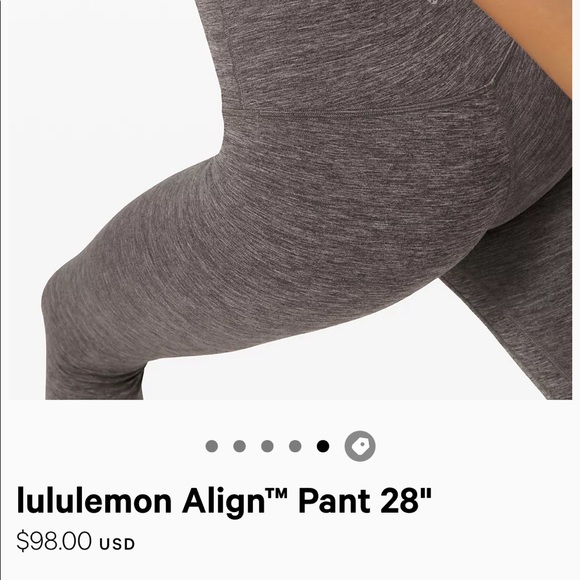 Lululemon Align Pant 28” - Picture 2 of 2
